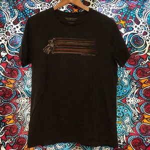 Grey “Motorcycle Skid” Polo Denim & Supply TShirt